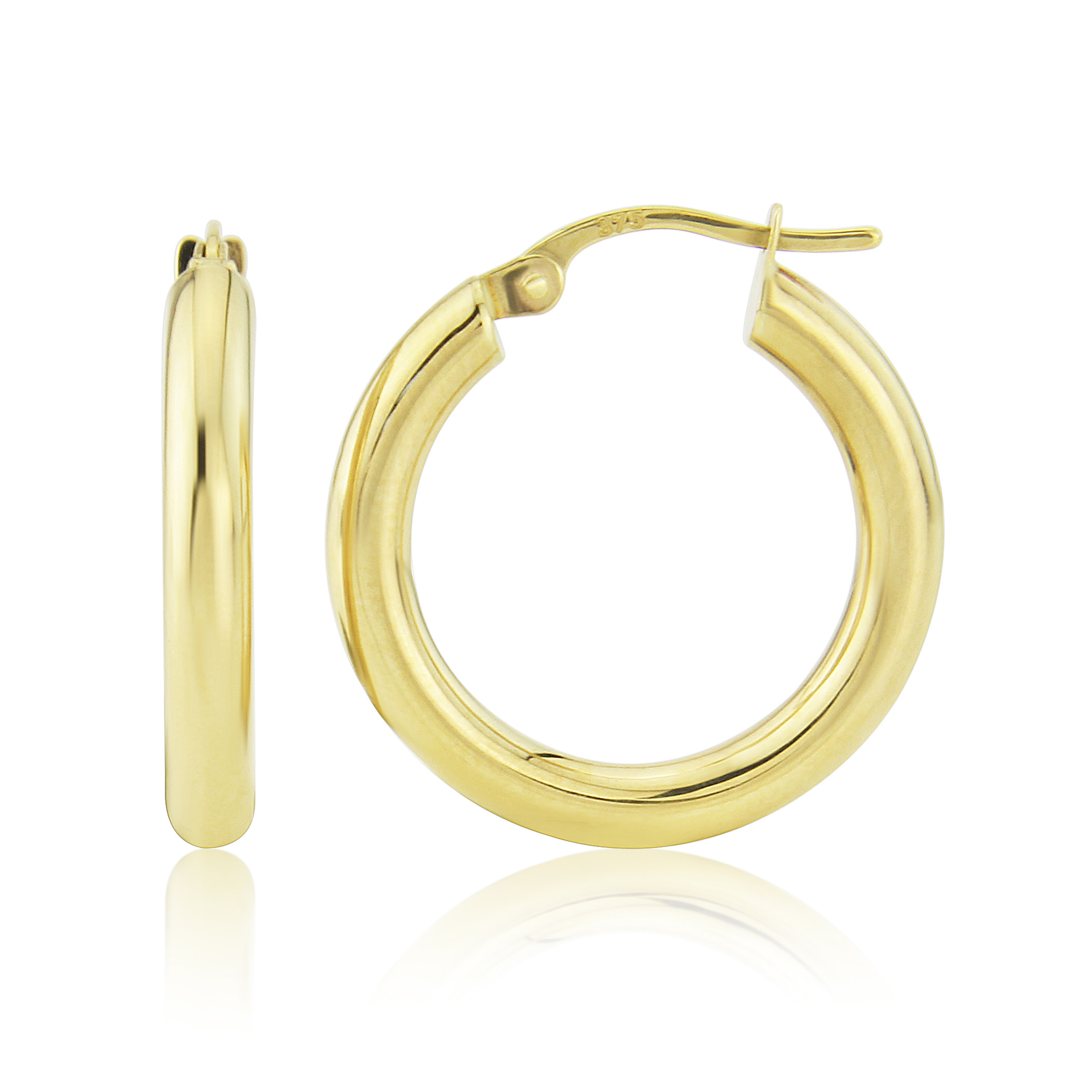 9ct-yellow-gold-15mm-small-hoop-earrings-gemset-pearl-jewellery